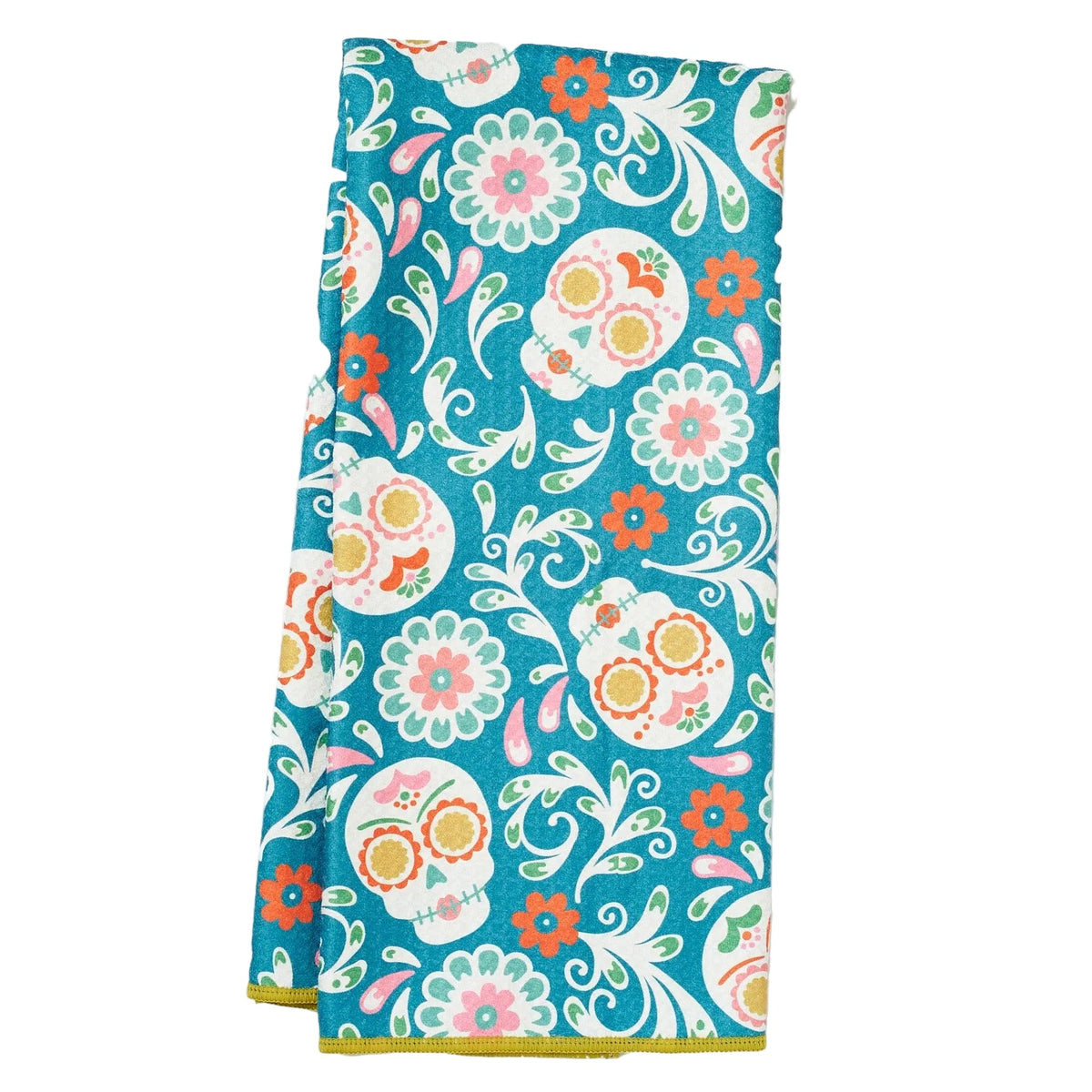 Anywhere Towel Reversible - Heather Jacobs Sugar Skull - Once Again Home Co.