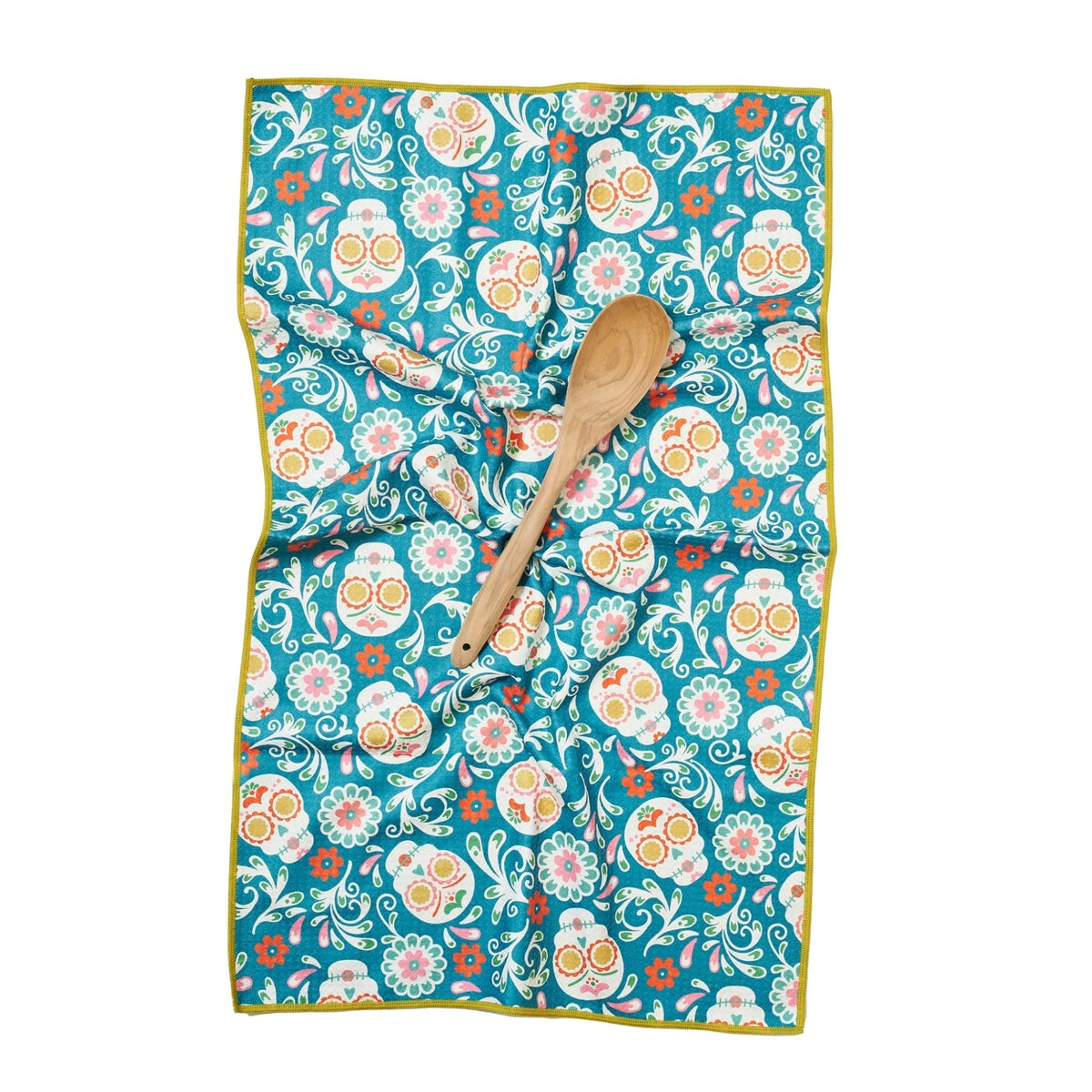 Anywhere Towel Reversible - Heather Jacobs Sugar Skull - Once Again Home Co.