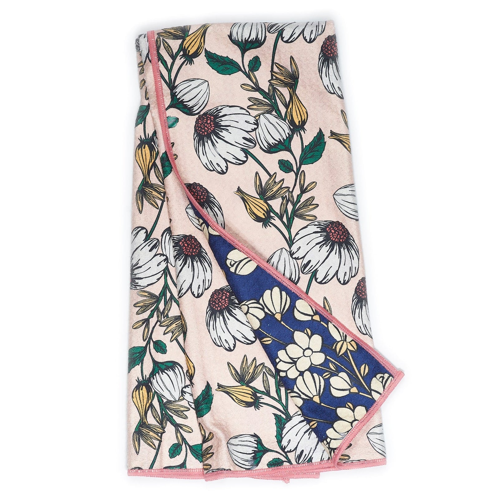 Anywhere Towel Reversible - Janine Lecour Flower Trail - Once Again Home Co.
