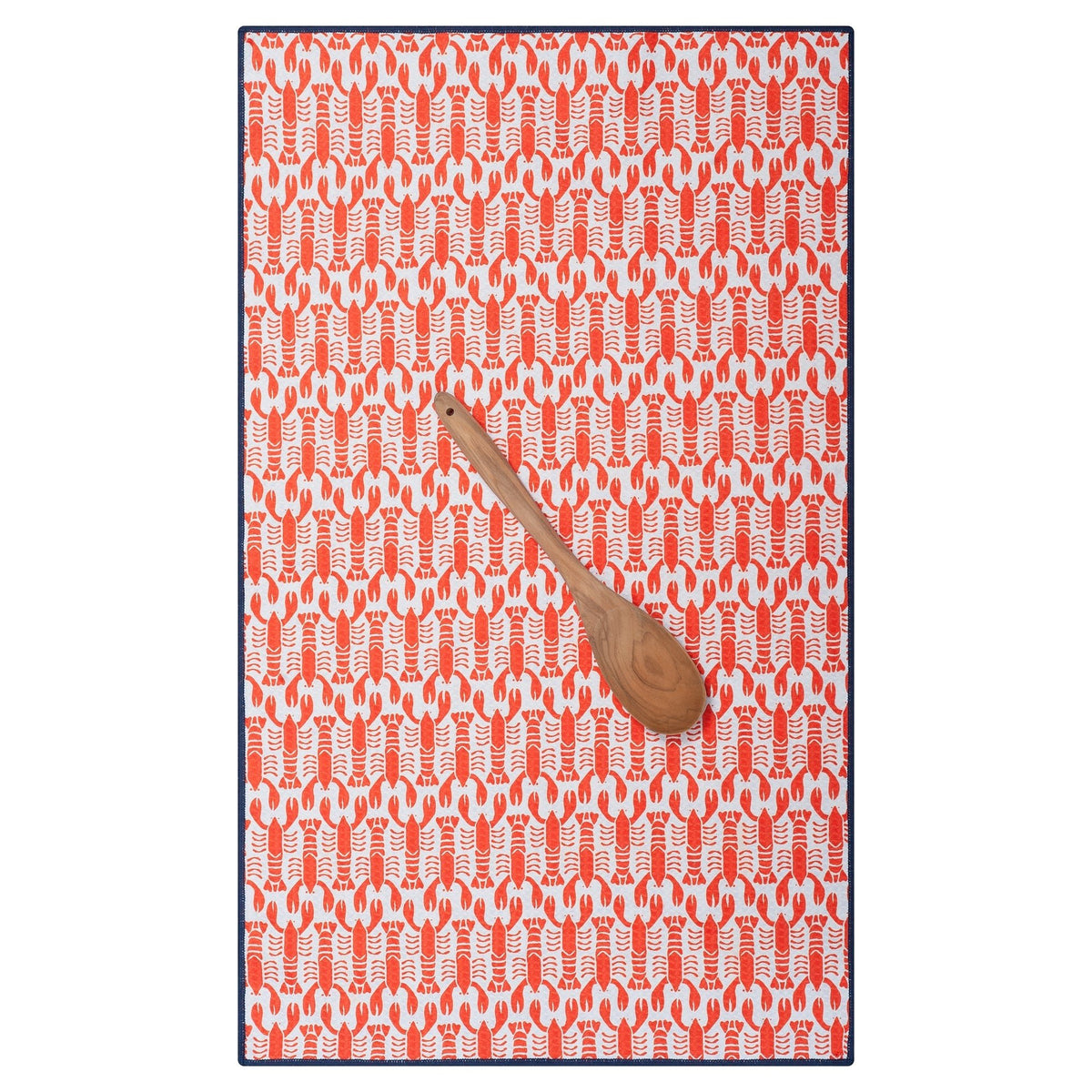Anywhere Towel Reversible - Kate Nelligan Lobster - Once Again Home Co.
