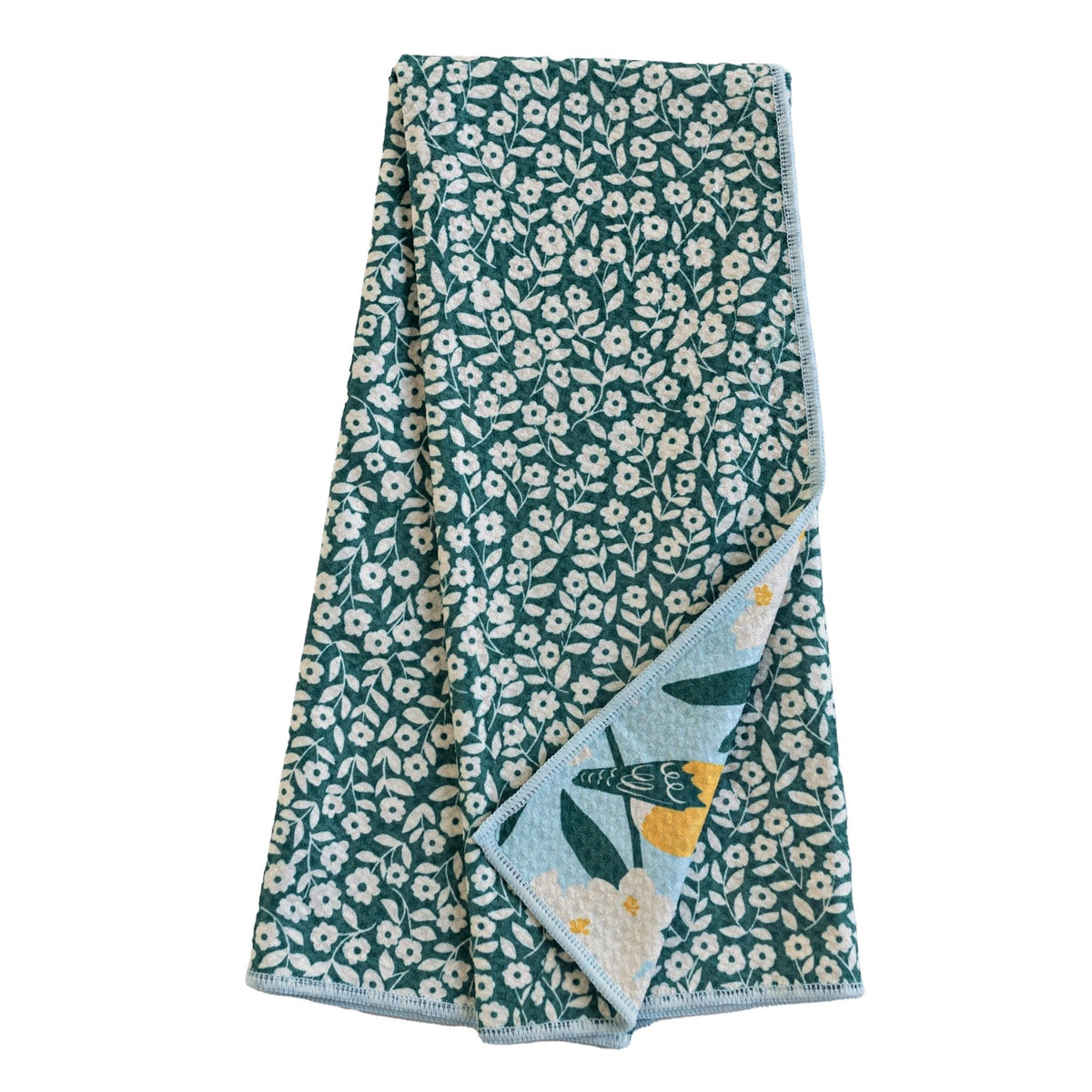 Anywhere Towel Reversible - Nuthatch Birdsong - Once Again Home Co.