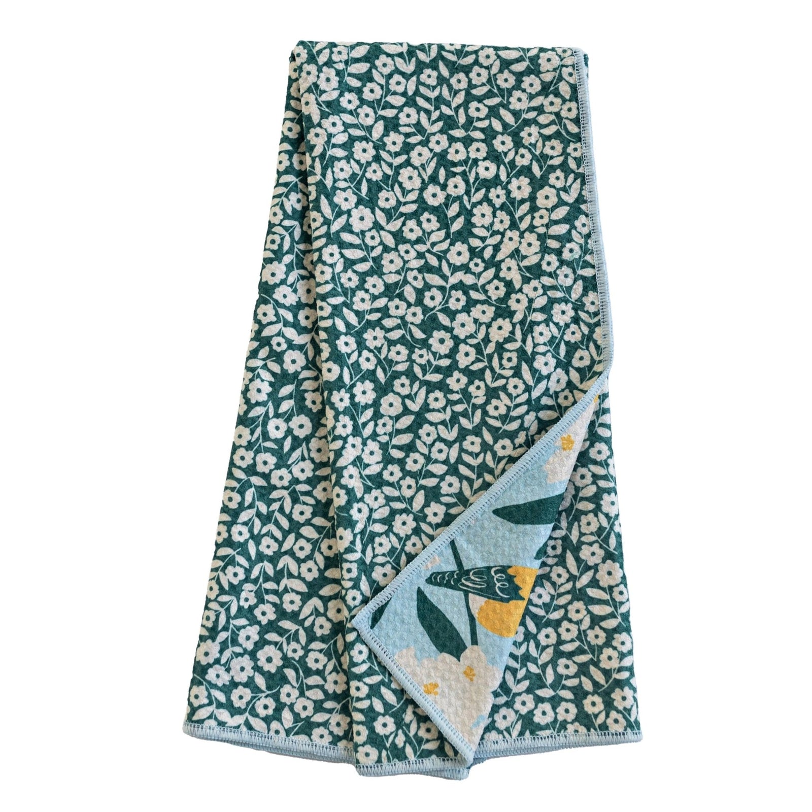 Anywhere Towel Reversible - Nuthatch Birdsong - Once Again Home Co.