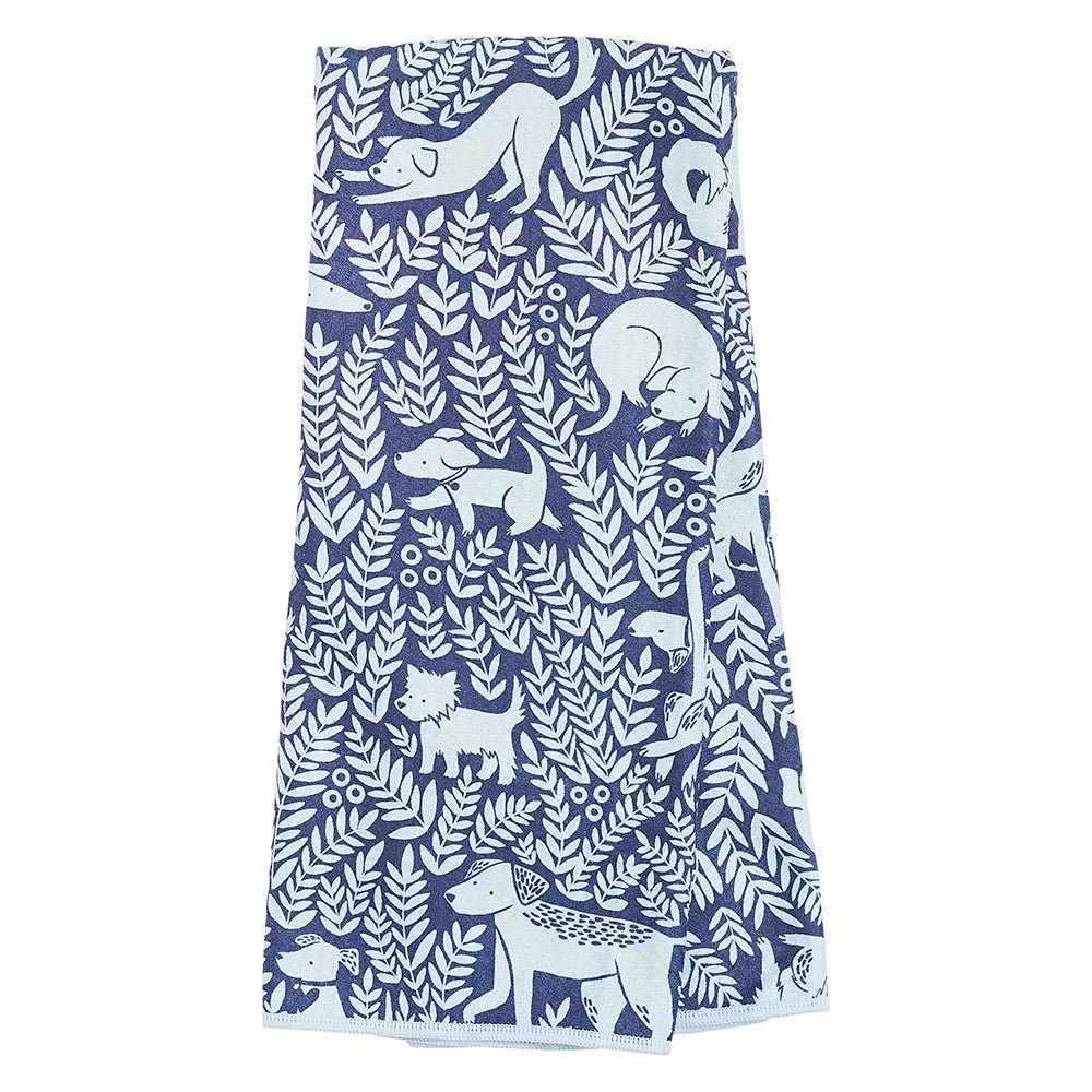 Anywhere Towel Reversible - Nuthatch Dog Park - Once Again Home Co.