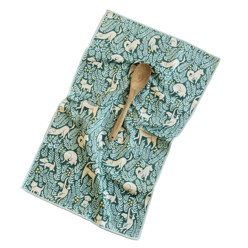 Anywhere Towel Reversible - Nuthatch Dog Park - Once Again Home Co.