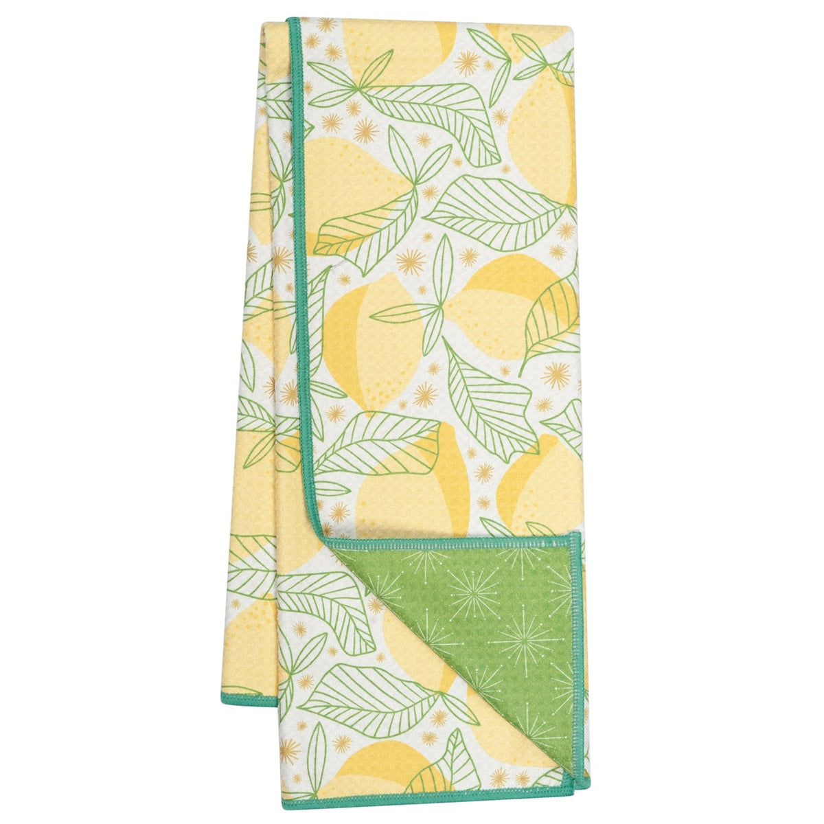 Anywhere Towel Reversible - Rebecca Jane Woolbright Lemon Sparkle - Once Again Home Co.