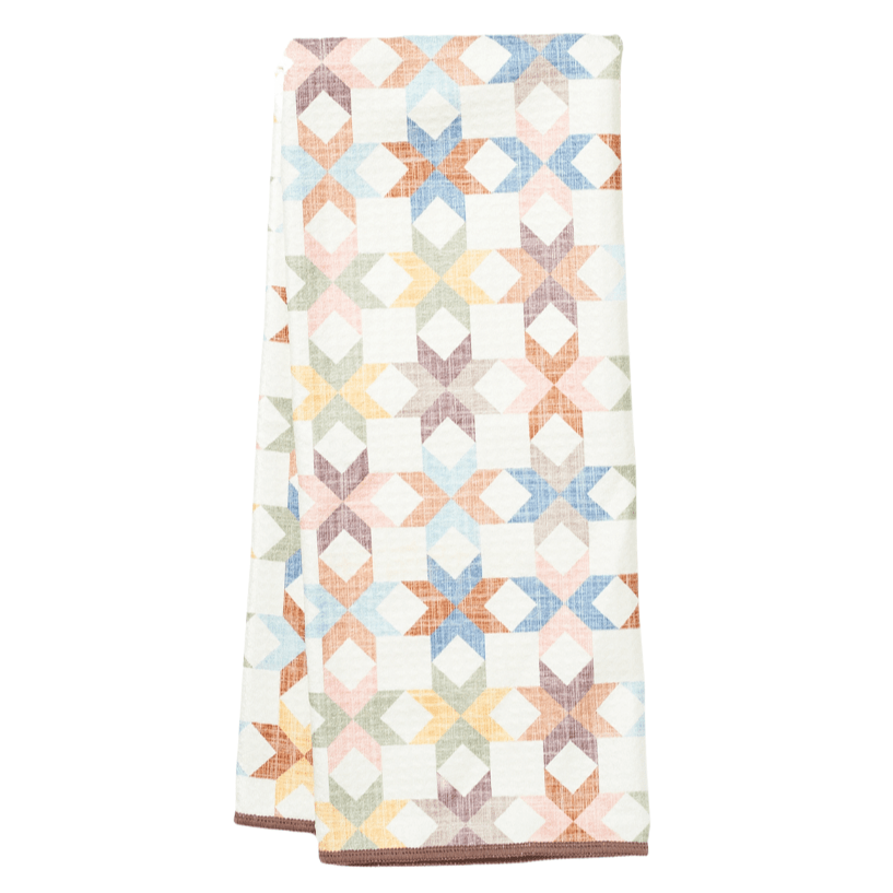 Anywhere Towel - Star Quilt - Once Again Home Co.