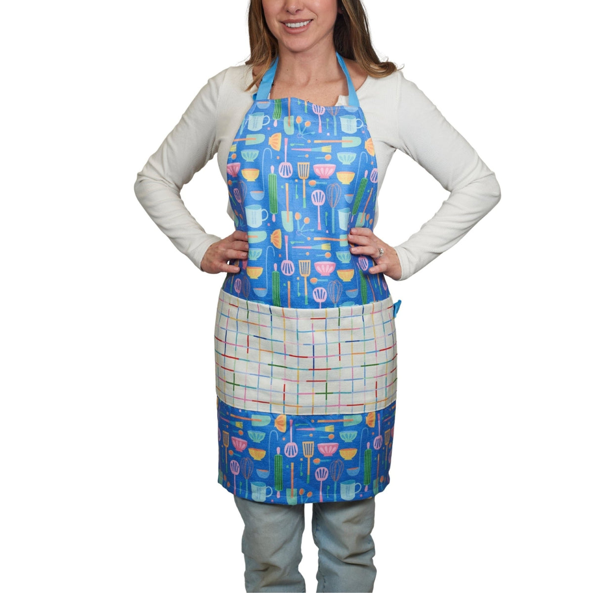 Attach and Go Apron - Mable Tan Chef - Once Again Home Co.
