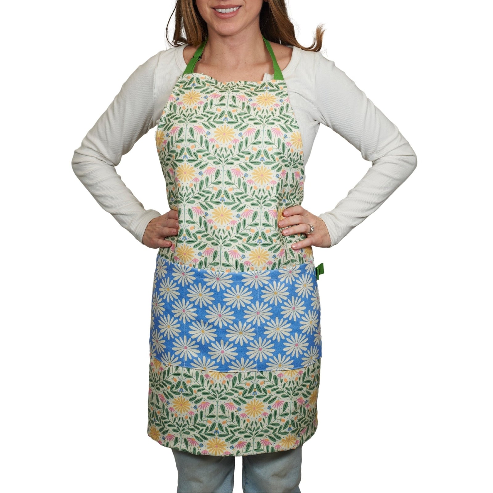 Attach and Go Apron - Rebecca Jane Woolbright All a Buzz - Once Again Home Co.