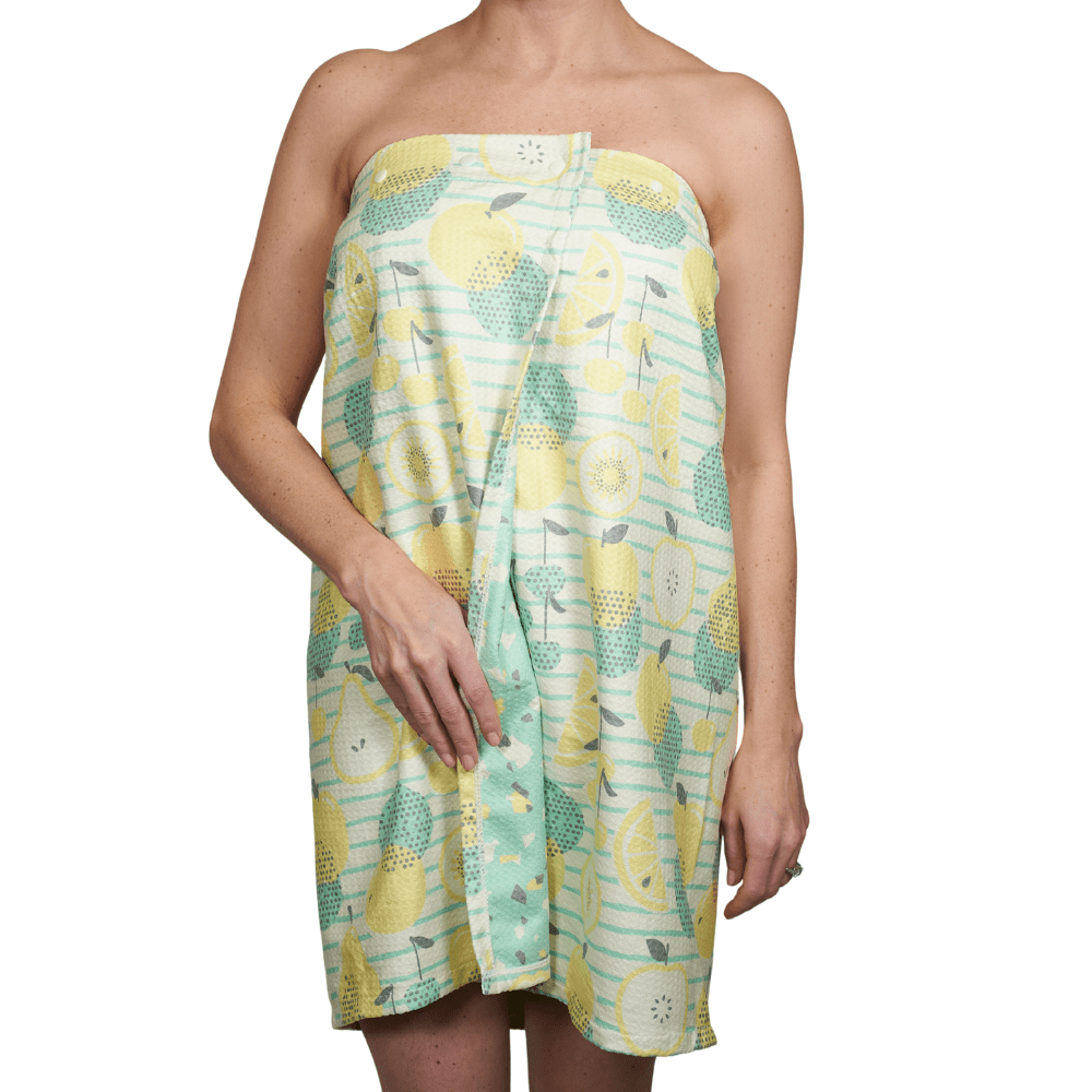 Bath Wrap - Heather Jacobs Cutie Fruitie - Once Again Home Co.