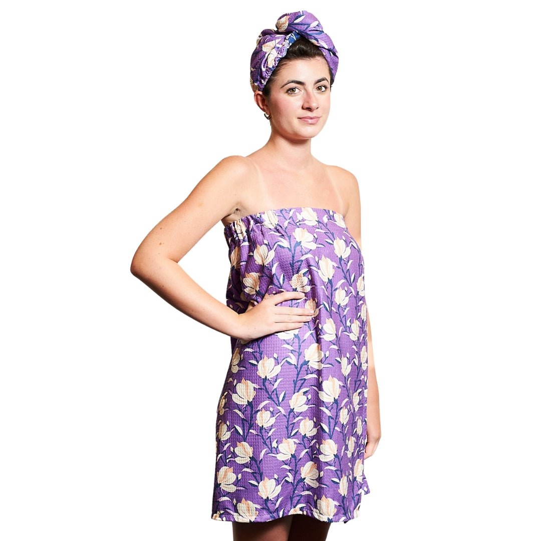 Bath Wrap - Janine Lecour Magnolia - Once Again Home Co.