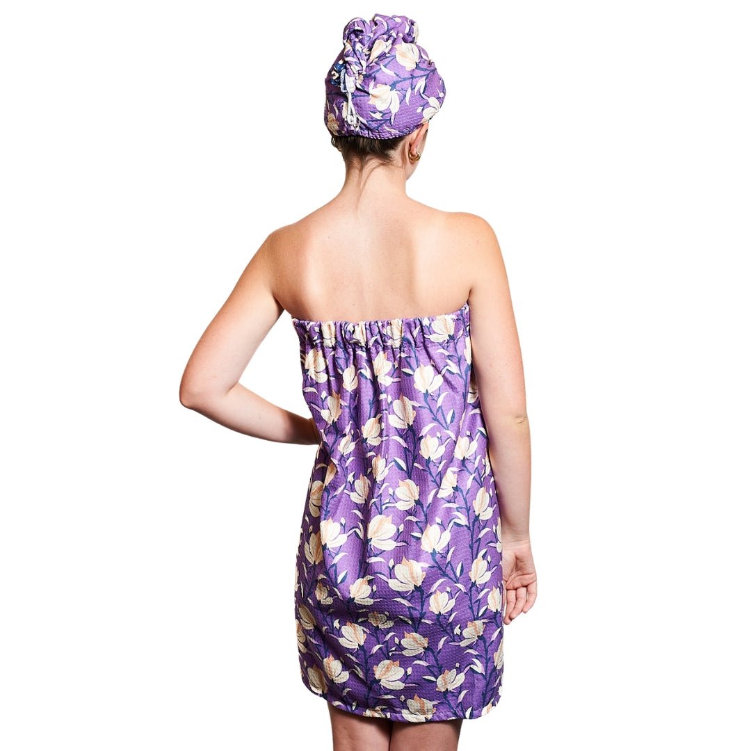 Bath Wrap - Janine Lecour Magnolia - Once Again Home Co.