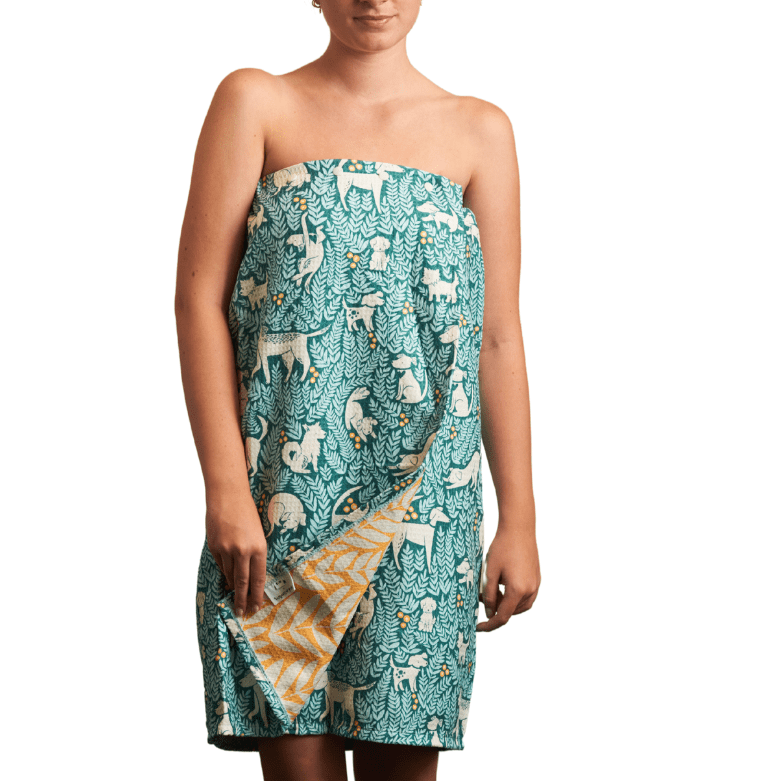 Bath Wrap - Nuthatch Dog Park - Once Again Home Co.