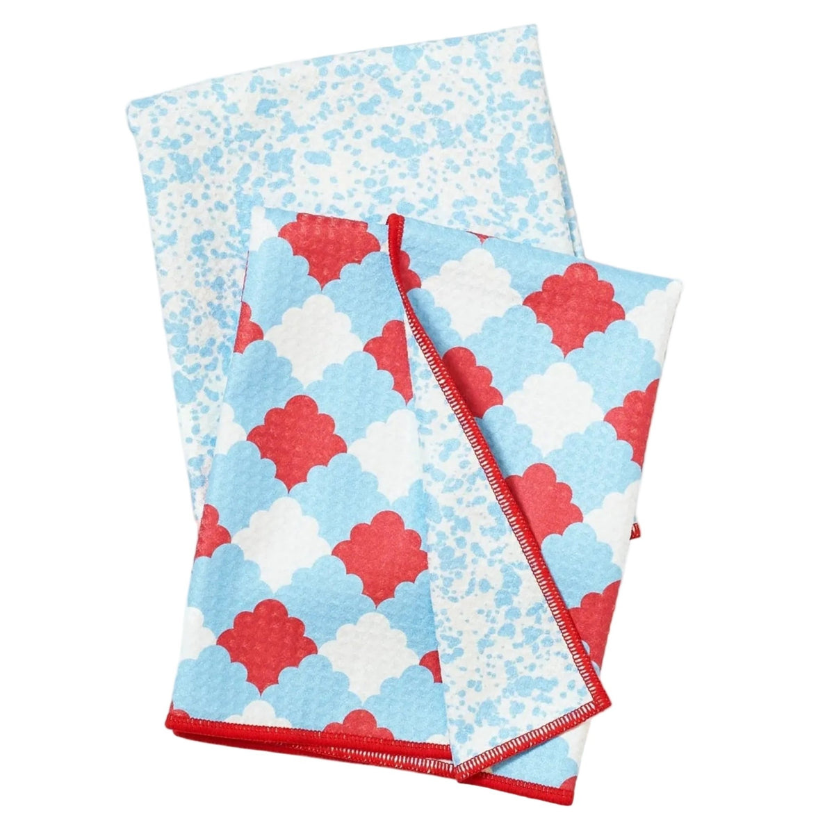 Double Duty (set of 2) reversible - Crow Canyon Maria Splatter - Once Again Home Co.