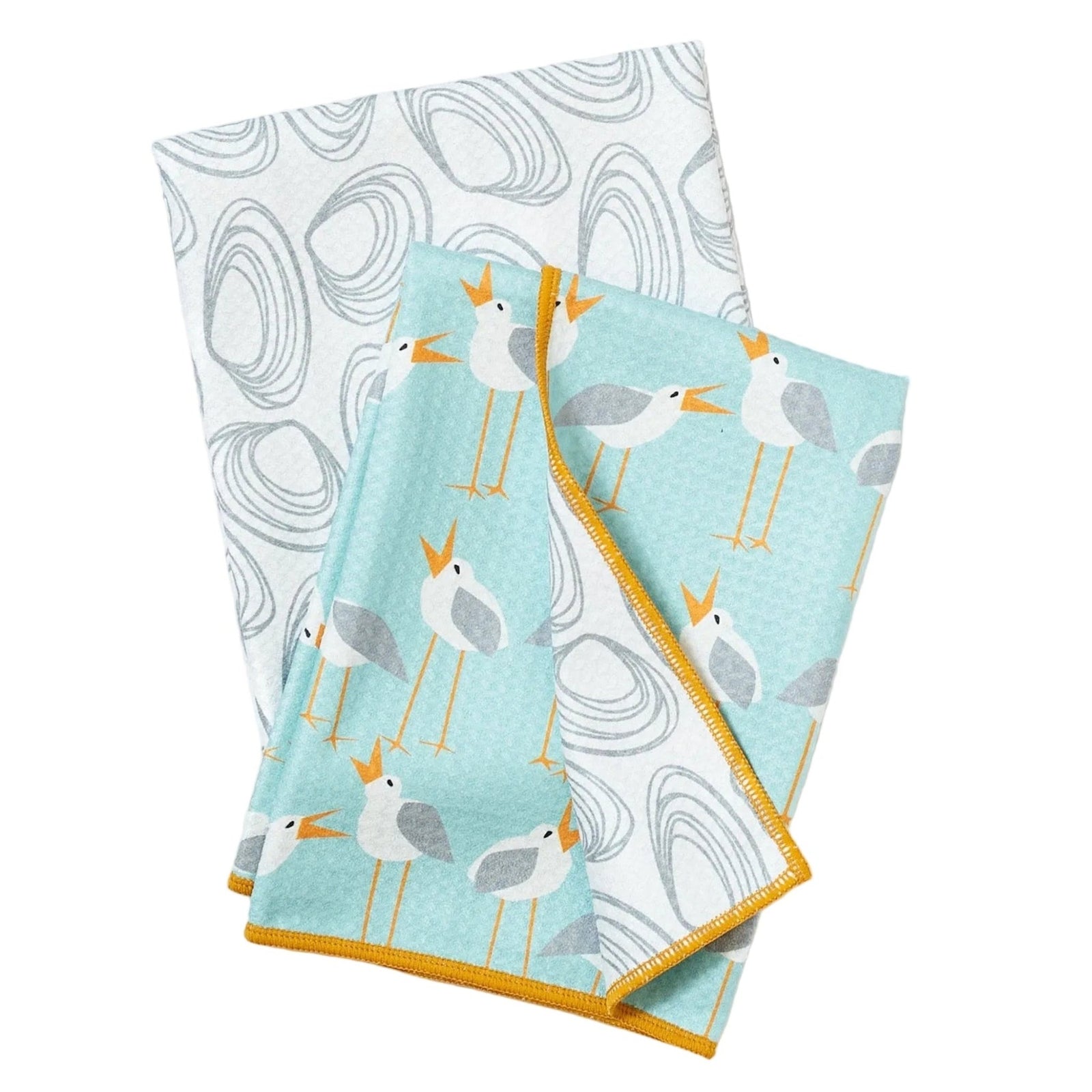 Double Duty (set of 2) reversible - Kate Nelligan Seagull - Once Again Home Co.