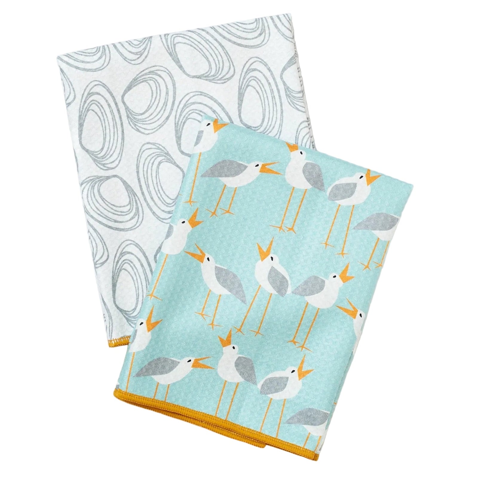 Double Duty (set of 2) reversible - Kate Nelligan Seagull - Once Again Home Co.