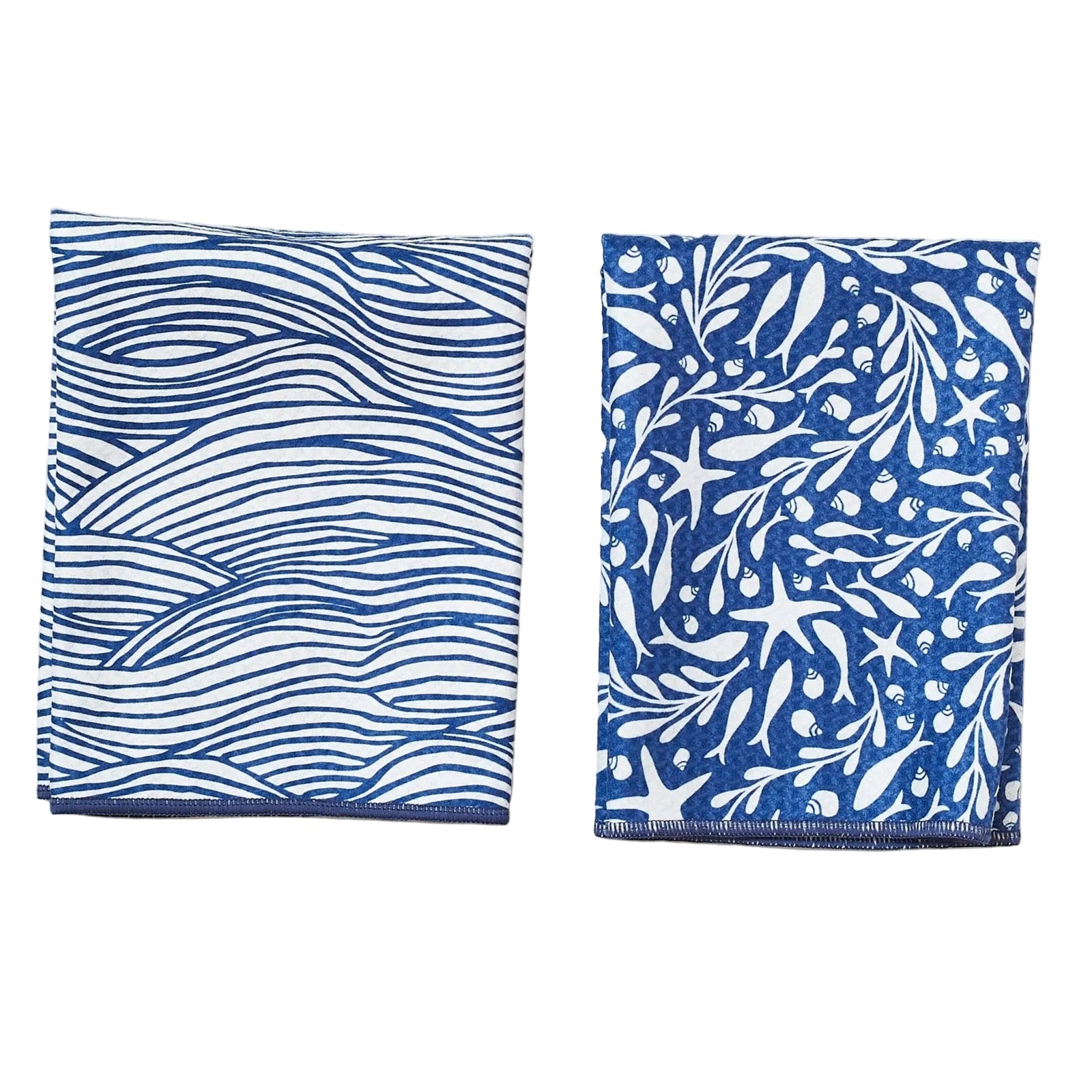 Double Duty (set of 2) reversible - Kate Nelligan Tidepool - Once Again Home Co.