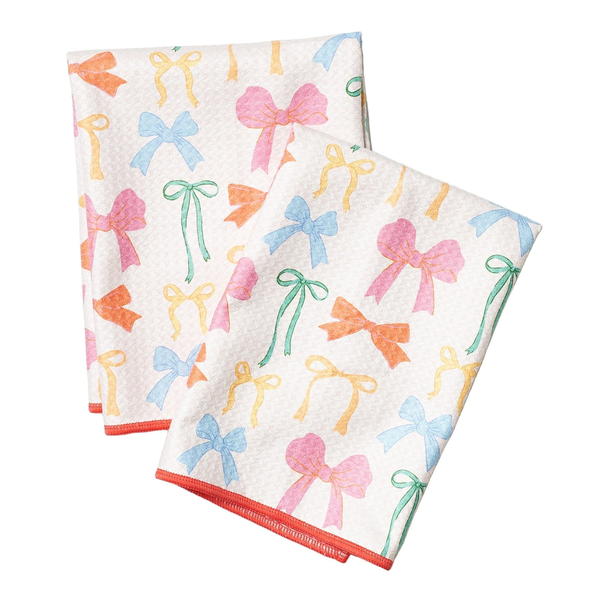 Double Duty (set of 2) reversible - Mable Tan Ribbons - Once Again Home Co.