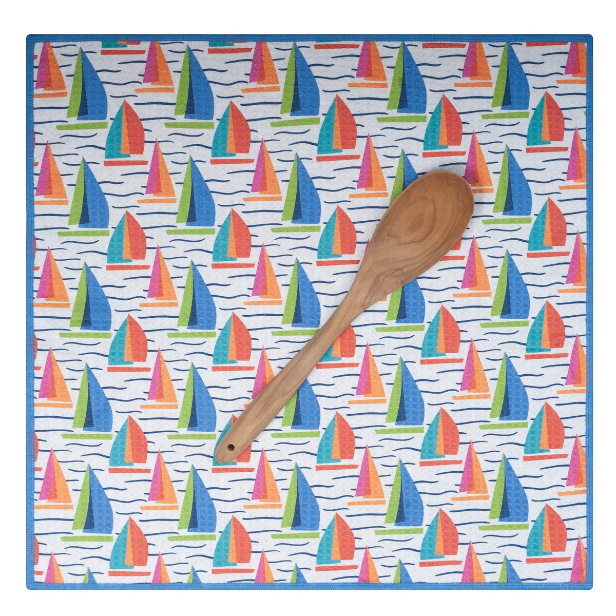 Double Duty Towel (set of 2) Reversible - Kate Nelligan Sail - Once Again Home Co.