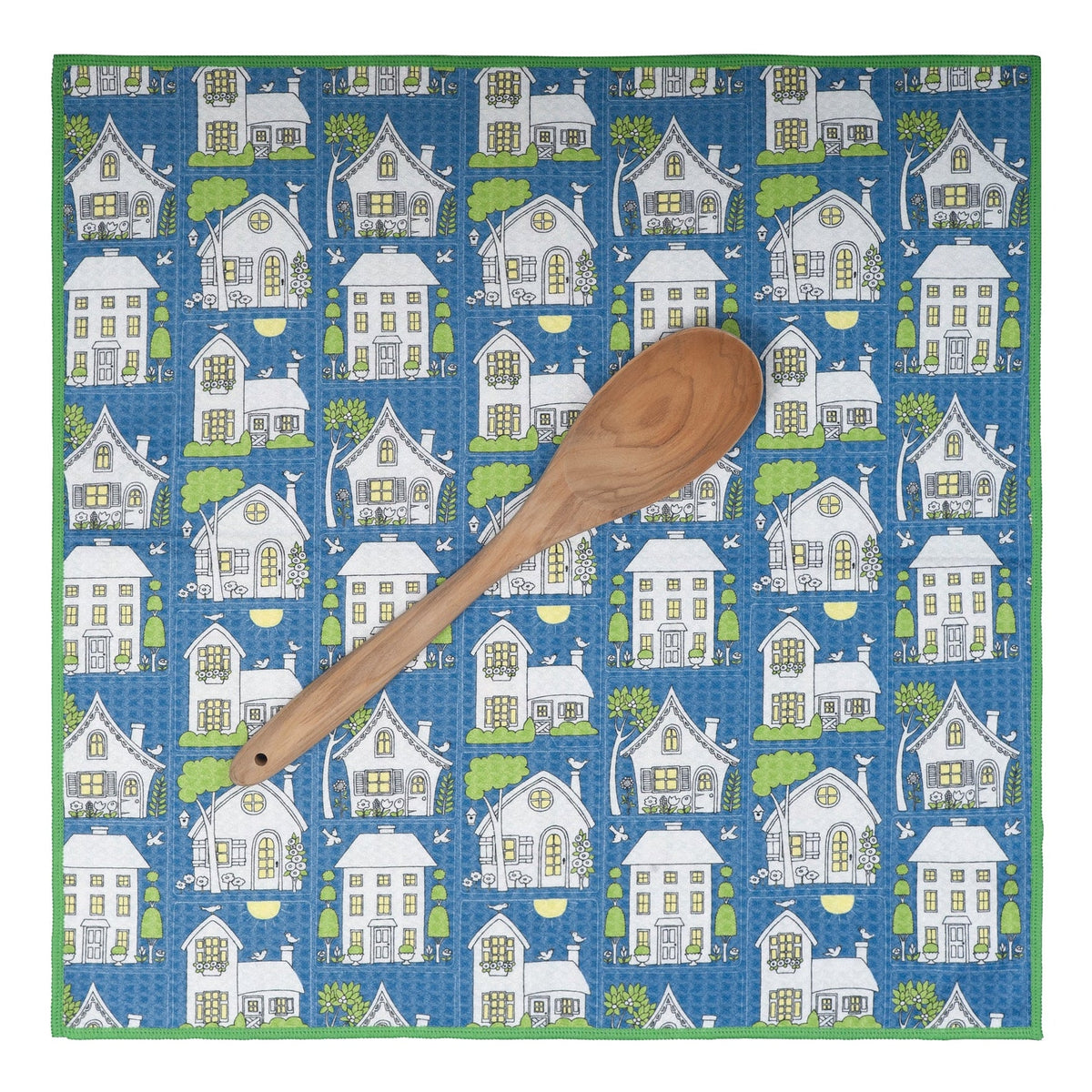 Double Duty Towel (set of 2) Reversible - Mary Engelbreit Twilight Cottage - Once Again Home Co.