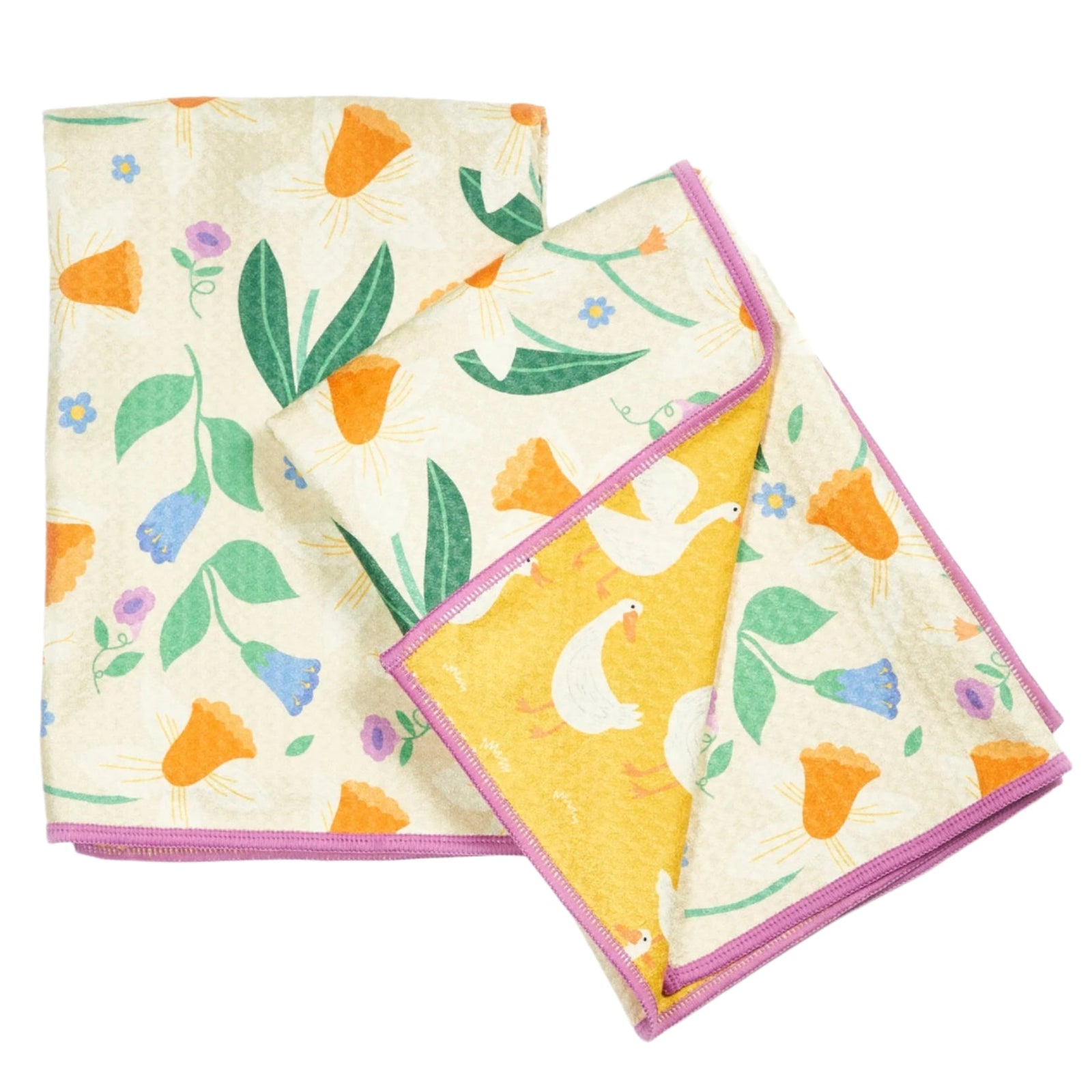 Double Duty Towel (set of 2) Reversible - MT Daffodil - Once Again Home Co.