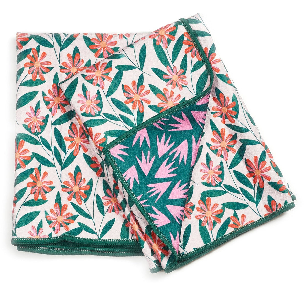 Double Duty Towel (set of 2) Reversible - RJW Pink Glow - Once Again Home Co.