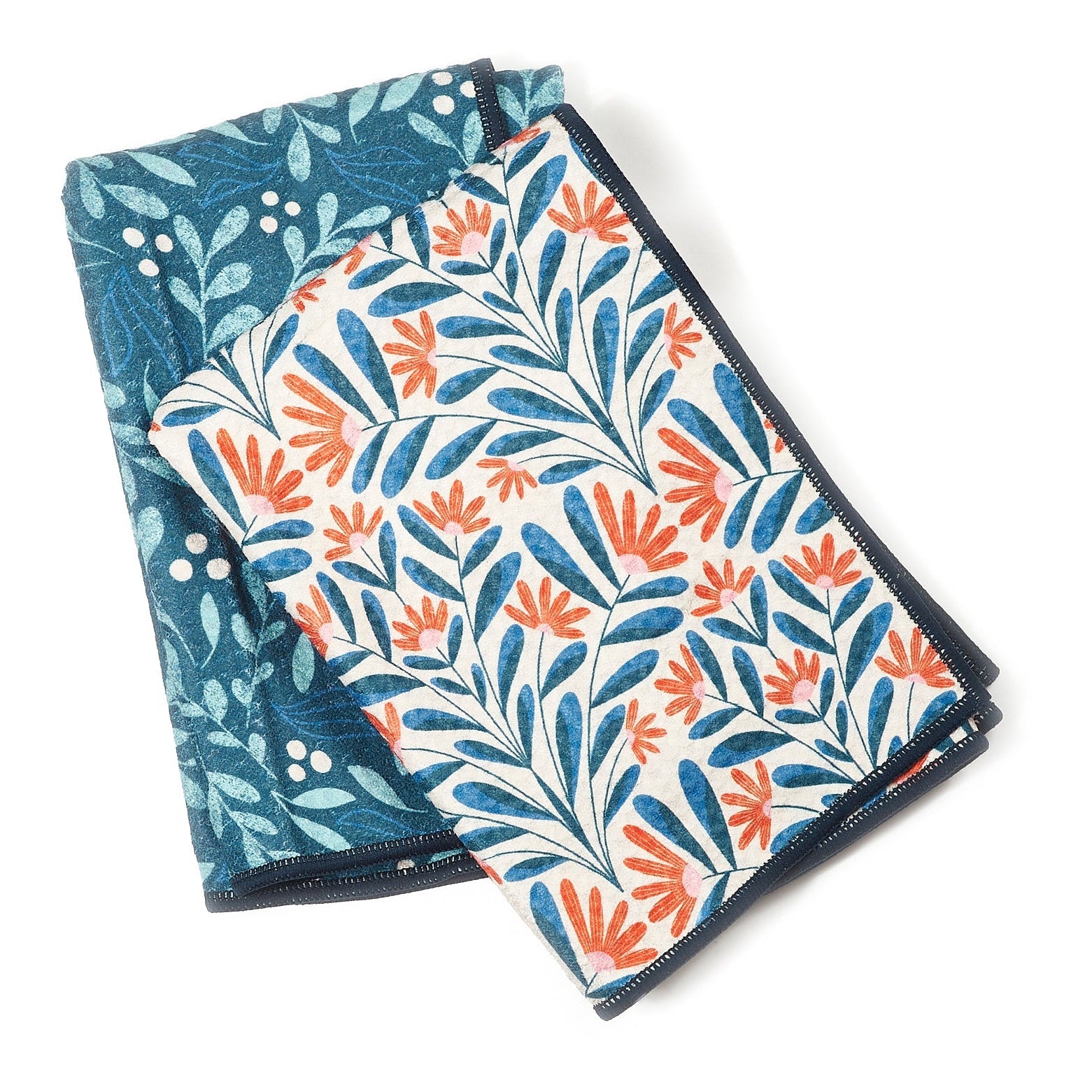 Double Duty Towel (set of 2) Reversible - RJW Sflora - Once Again Home Co.