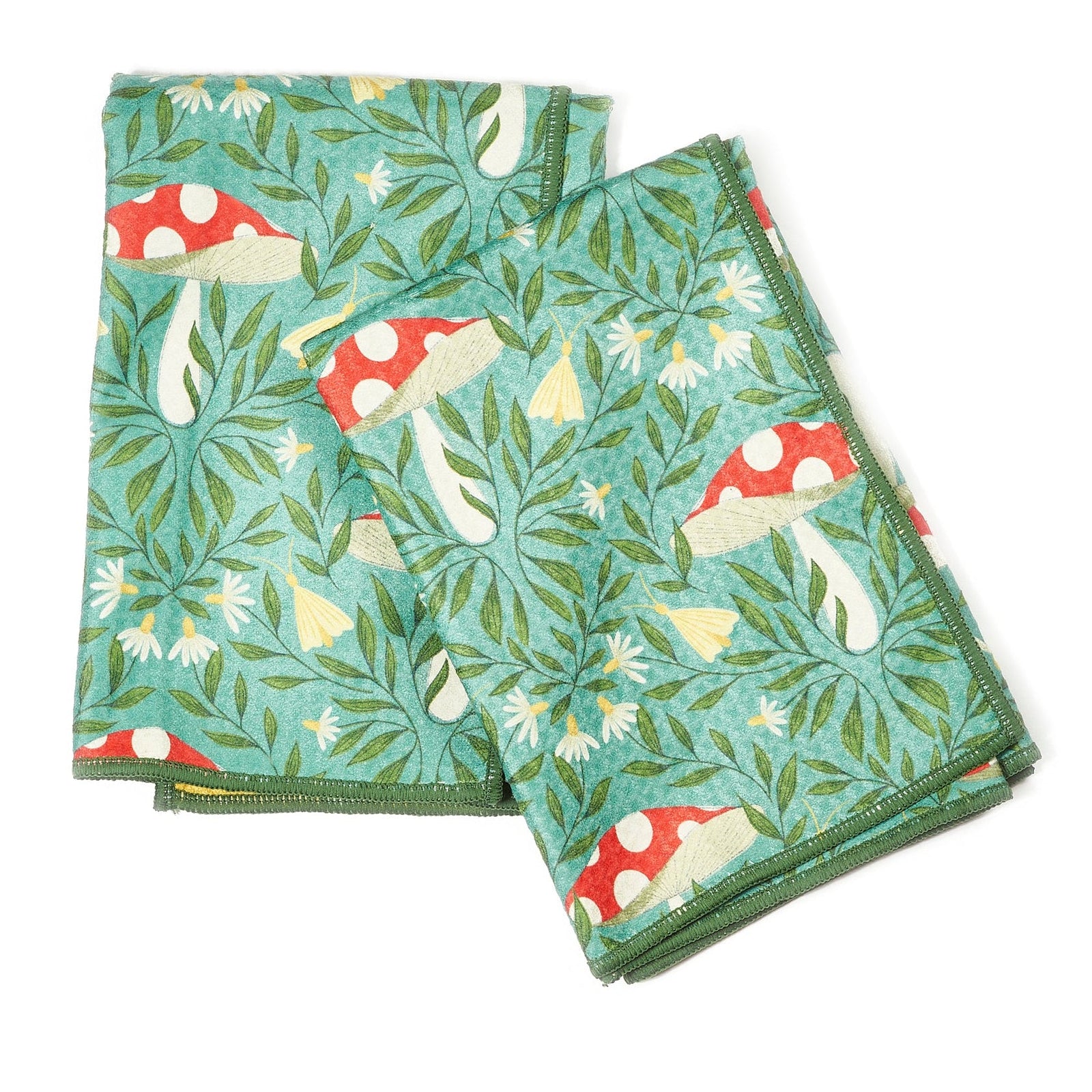 Double Duty Towel (set of 2) Reversible - RJW Undergrowth - Once Again Home Co.