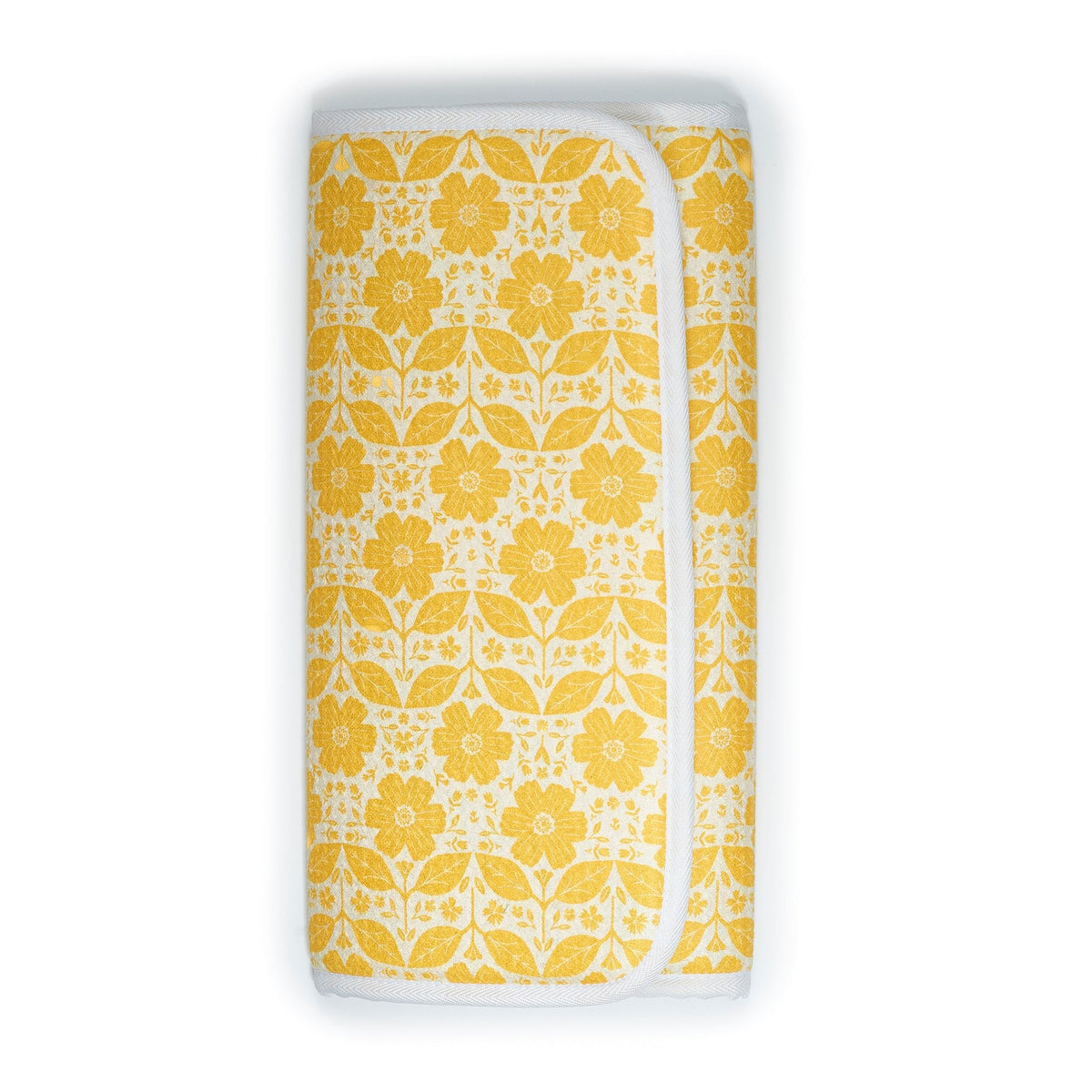 Drying Mat - Mable Tan Daisies - Once Again Home Co.