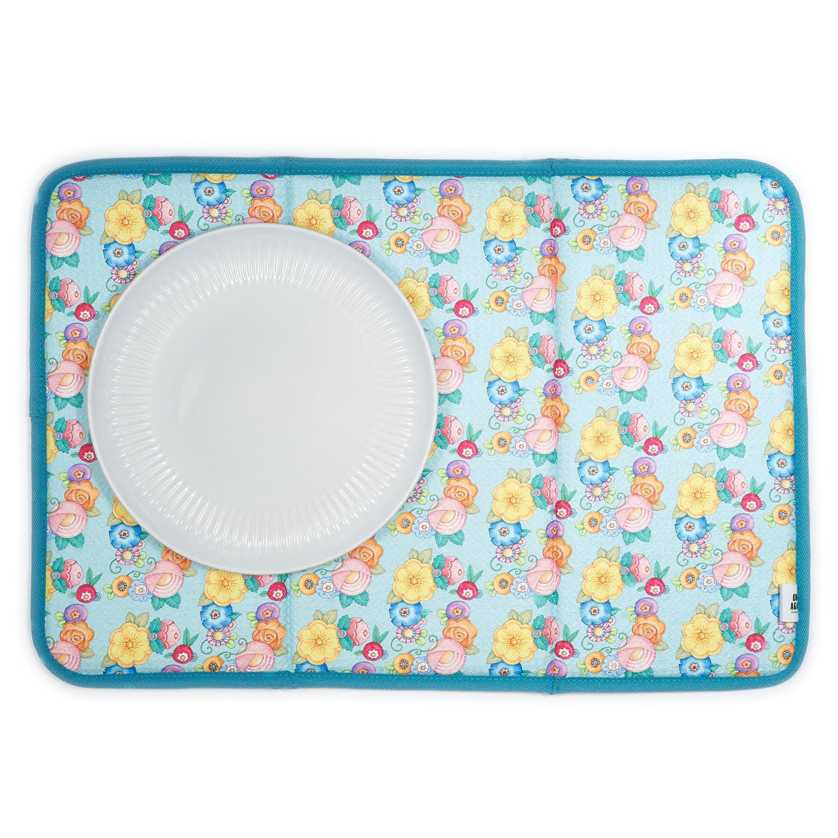 Drying Mat - Mary Engelbreit Wildflower Garland - Once Again Home Co.