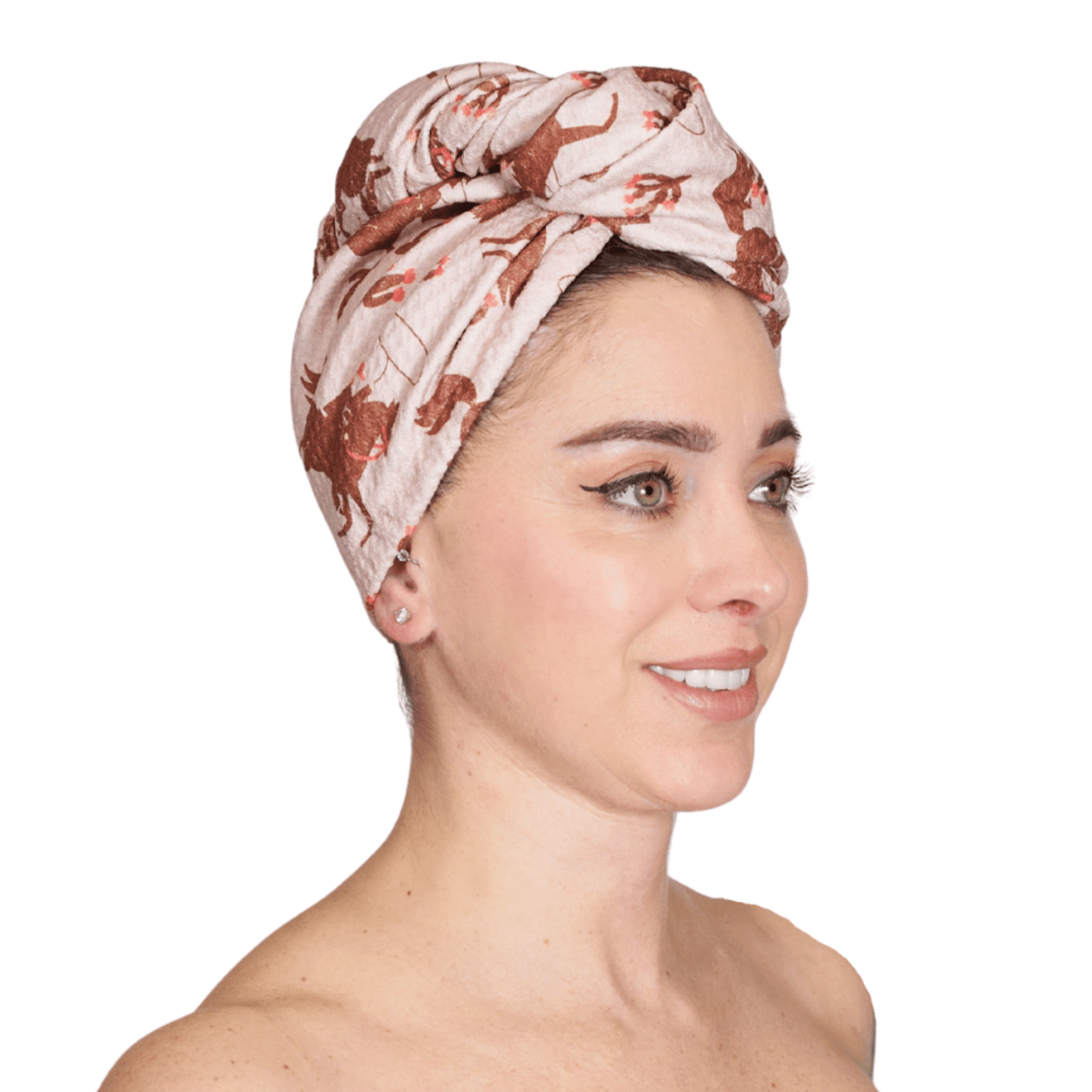 Hair Towel Wrap Double Sided - Signature Collection Rodeo - Once Again Home Co.