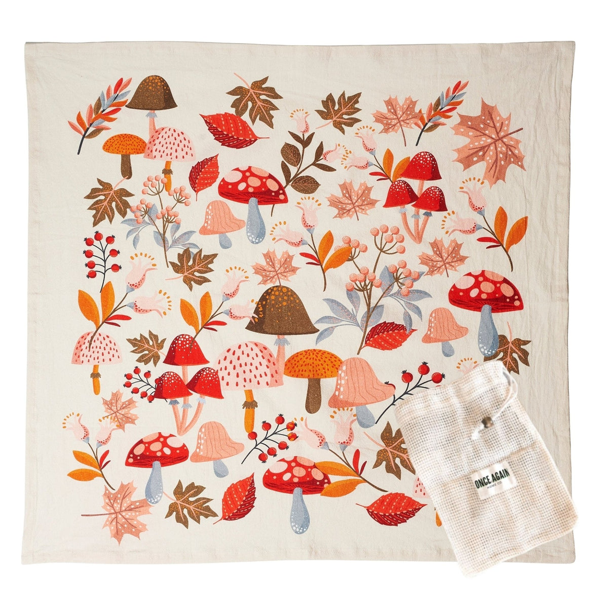 Heritage Organic Towel Set - Vintage Mushroom - Once Again Home Co.