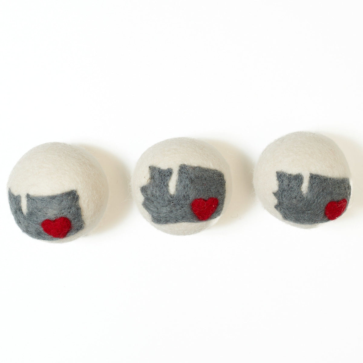 Laundry Wool Dryer Balls - Set of 3 Washington - Once Again Home Co.
