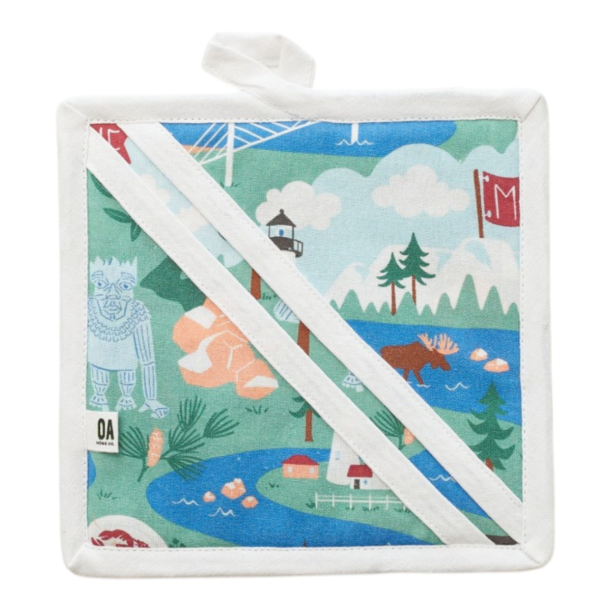 Maine re:heat Potholder - Set of 2 - Once Again Home Co.