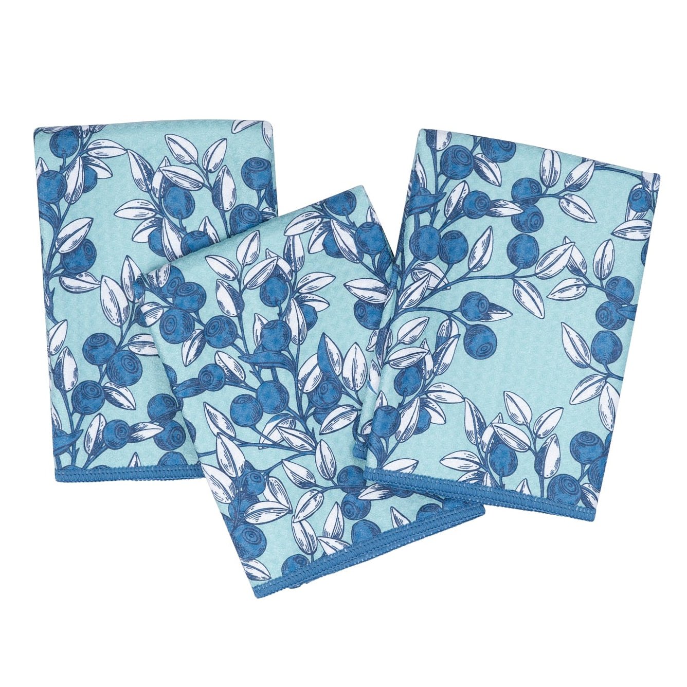 Mighty Mini Towel (Set of 3) - Blueberry - Once Again Home Co.