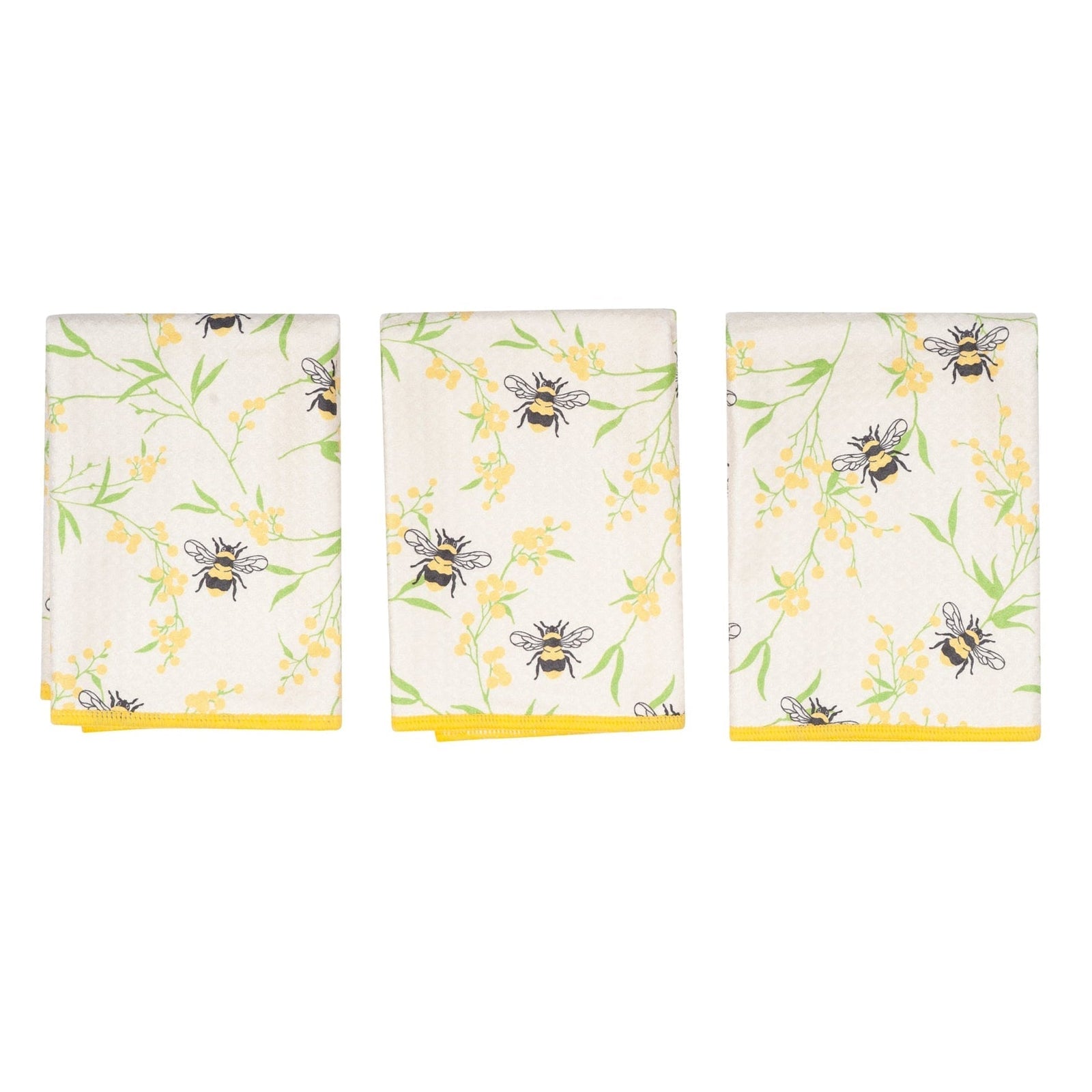 Mighty Mini Towel (Set of 3) - Bumblebee - Once Again Home Co.