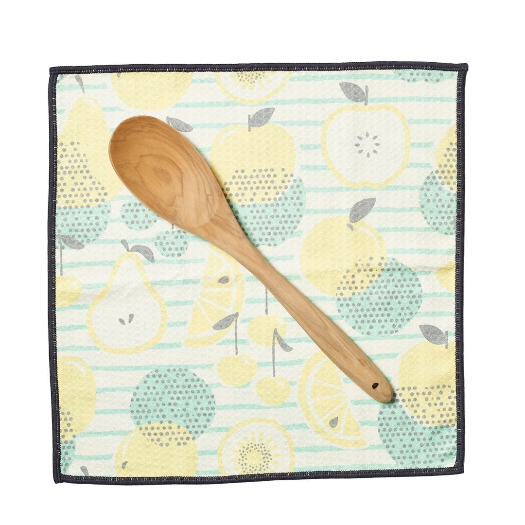 Mighty Mini Towel (Set of 3) Reversible - Heather Jacobs Cutie Fruitie - Once Again Home Co.