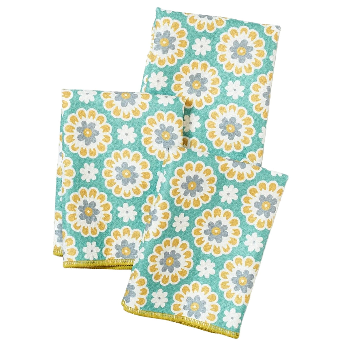 Mighty Mini Towel (Set of 3) Reversible - Heather Jacobs Sugar Skull - Once Again Home Co.