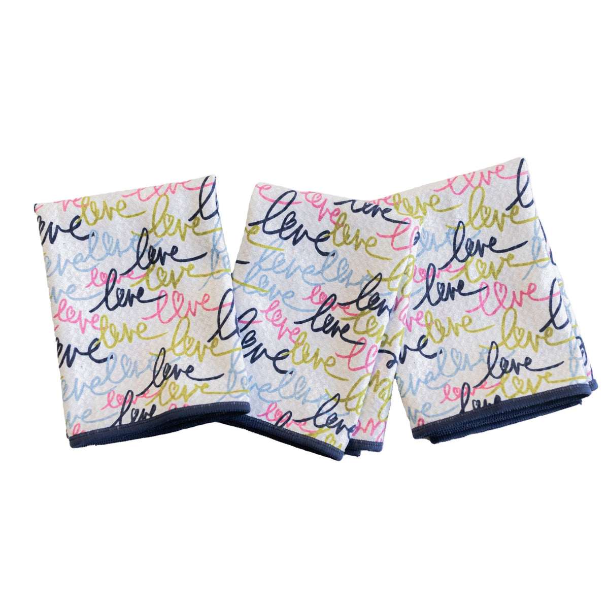 Mighty Mini Towel (Set of 3) Reversible - HGC Love - Once Again Home Co.