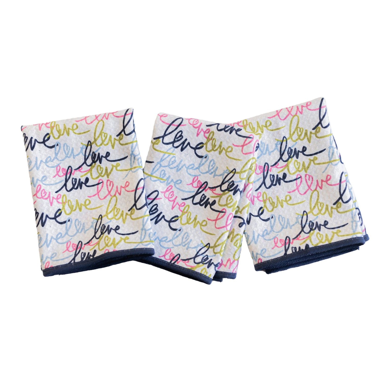 Mighty Mini Towel (Set of 3) Reversible - HGC Love - Once Again Home Co.
