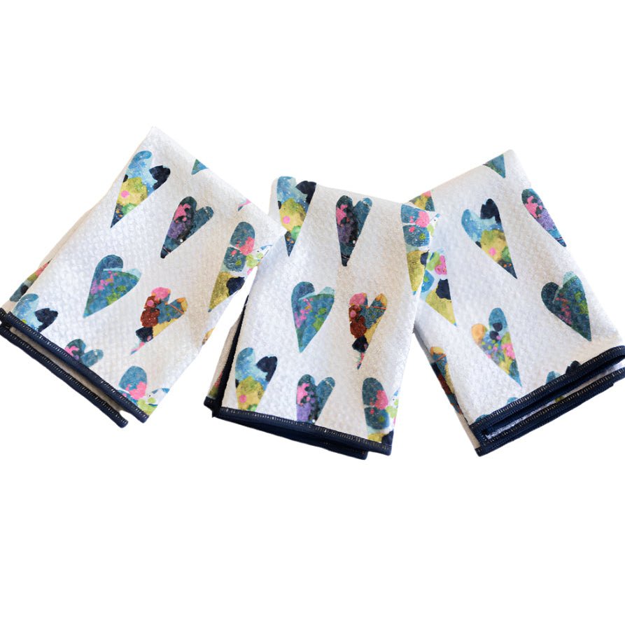 Mighty Mini Towel (Set of 3) Reversible - HGC Love - Once Again Home Co.