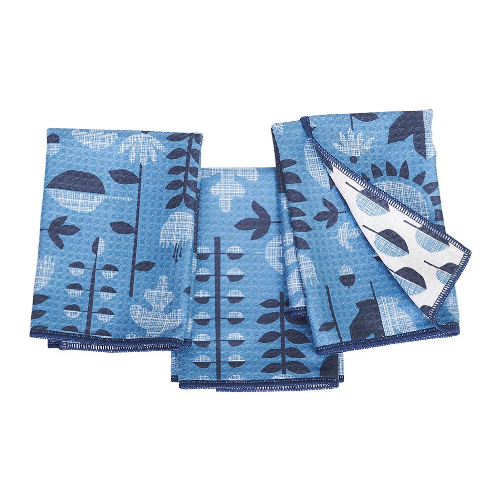 Mighty Mini Towel (Set of 3) Reversible - HJ Mod Sunflower - Once Again Home Co.