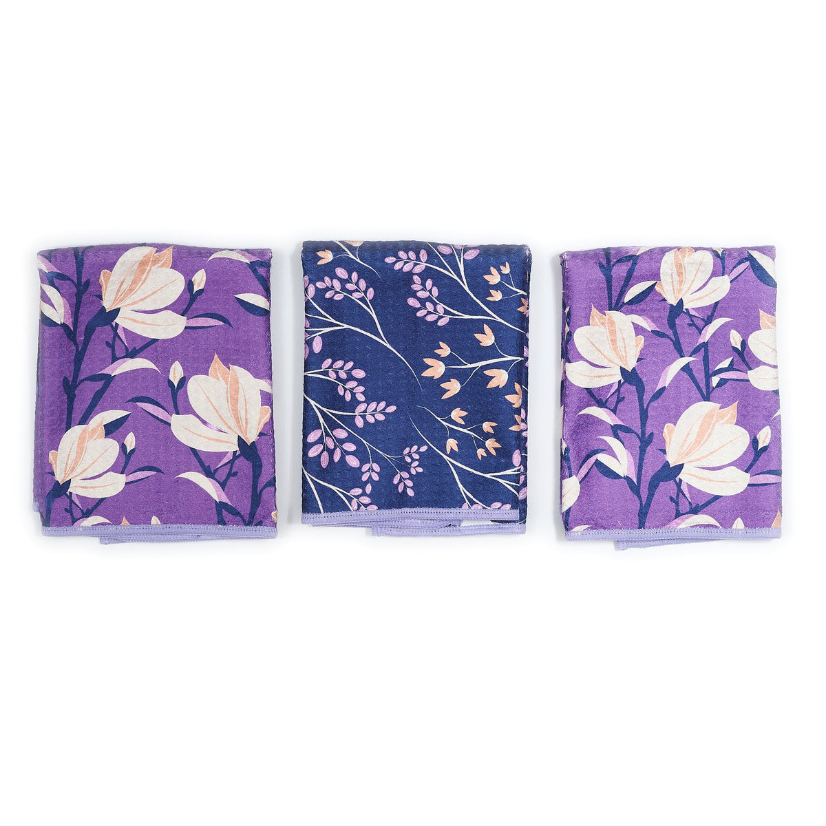 Mighty Mini Towel (Set of 3) Reversible - Janine Lecour Magnolia - Once Again Home Co.