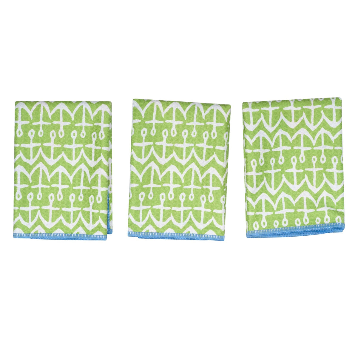 Mighty Mini Towel (Set of 3) Reversible - Kate Nelligan Sail - Once Again Home Co.