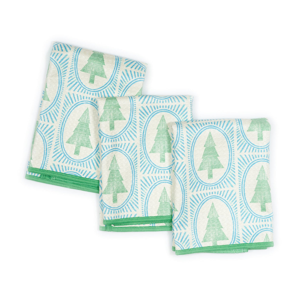 Mighty Mini Towel (Set of 3) Reversible - Marie Le Moal Winter Grove - Once Again Home Co.