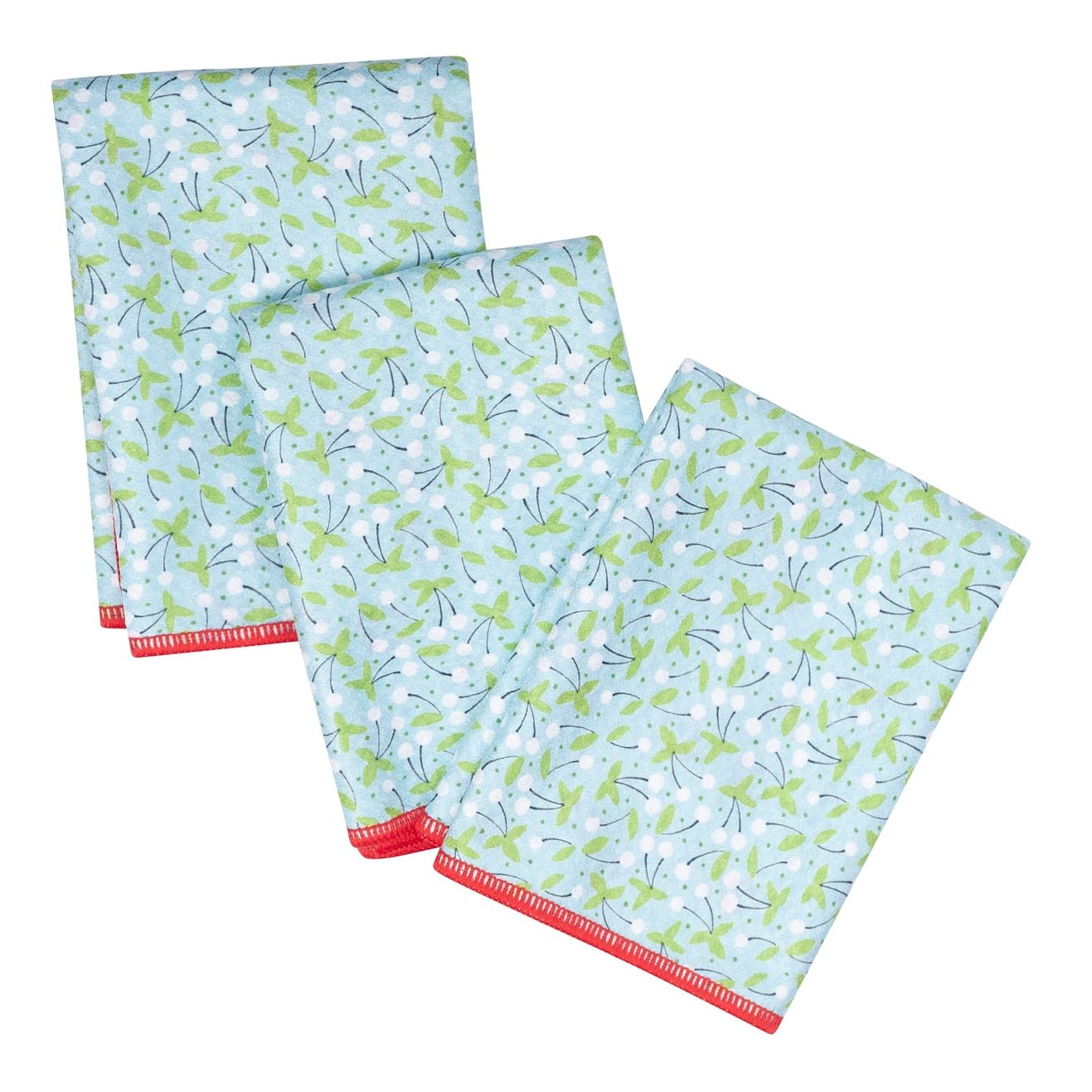 Mighty Mini Towel (Set of 3) Reversible - Mary Engelbreit Cherry Harvest - Once Again Home Co.