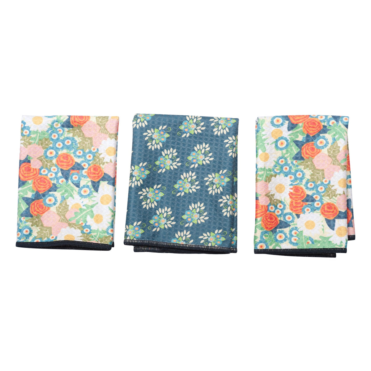 Mighty Mini Towel (Set of 3) Reversible - Mary Engelbreit Vintage Calico - Once Again Home Co.