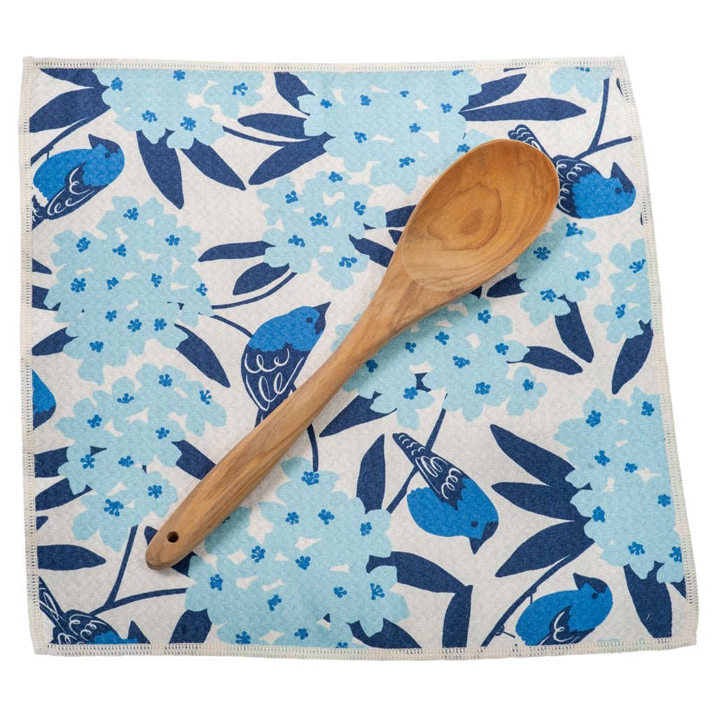Mighty Mini Towel (Set of 3) Reversible - Nuthatch Birdsong - Once Again Home Co.