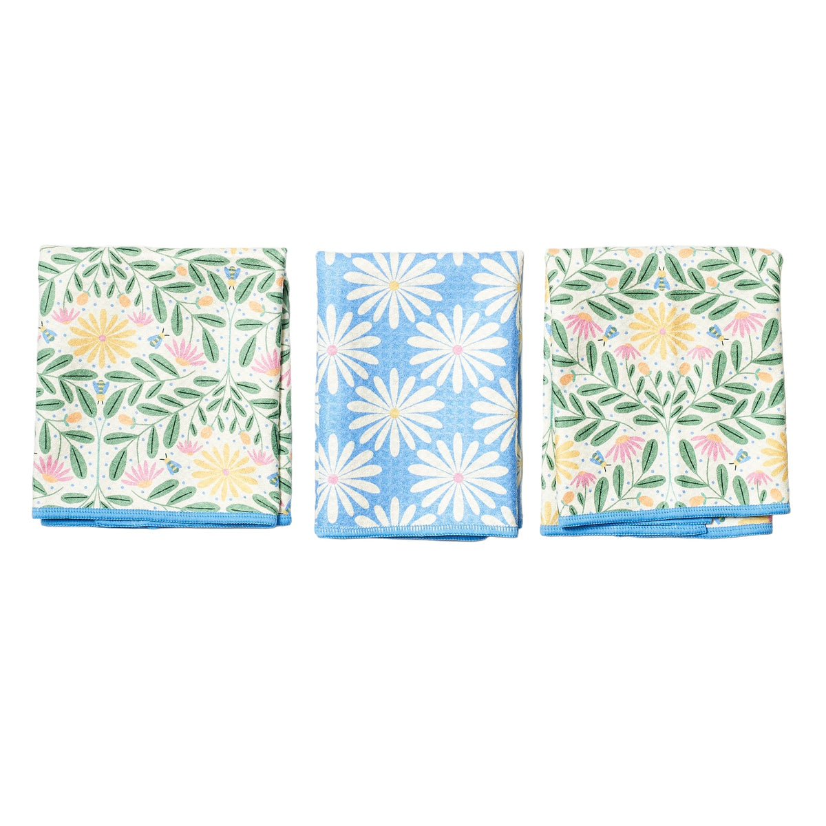 Mighty Mini Towel (Set of 3) Reversible - Rebecca Jane Woolbright All a Buzz - Once Again Home Co.