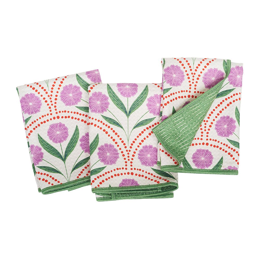 Mighty Mini Towel (Set of 3) Reversible - RJW Soiree - Once Again Home Co.
