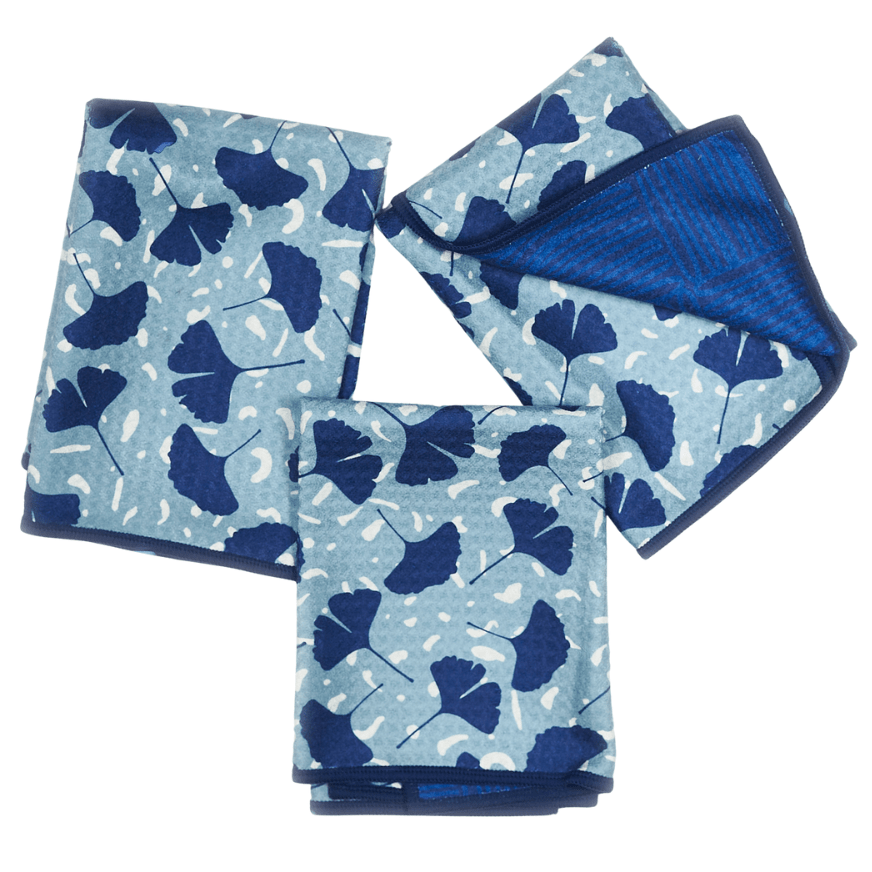 Mighty Mini Towel (Set of 3) Reversible - ZW Ginko Geo - Once Again Home Co.